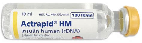 Thu C Insulin Regular Human Actrapid