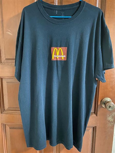 Travis Scott X Mcdonald S Sesame Inv T Shirt Men S Fashion Tops