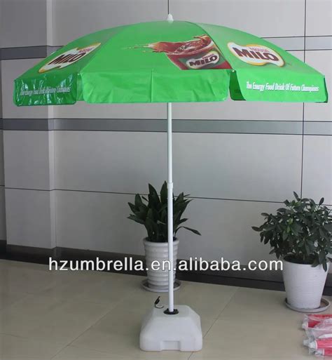 42 280g Pvc Fabric Nestle Milo Promotional Parasolmilo Nestle Beach