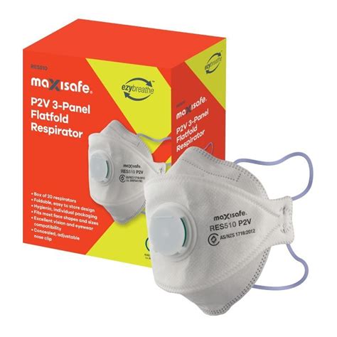 Maxisafe Dust Mask P2 Carbon 20 Pack Res510 Tool Kit Depot