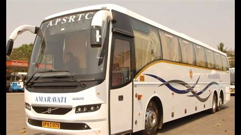 Apsrtc Amaravathi Super Luxury Volvo B R Multi Axle Ac Seater Bus