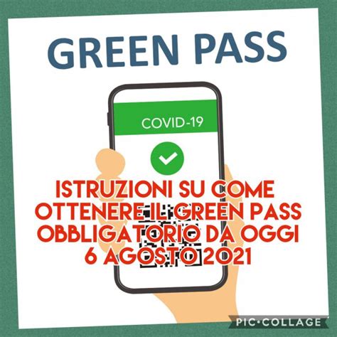 Come Ottenere Il Proprio Green Pass Obbligatorio Da Oggi Agosto