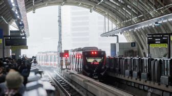 Melihat Penampakan Stasiun Lrt Dukuh Atas Jelang Pengoperasian Terbatas