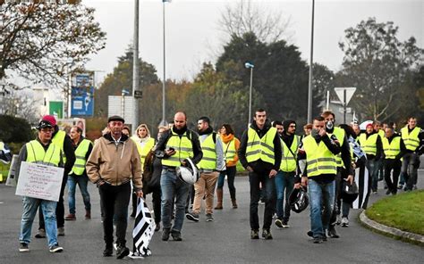 Brest Gilets Jaunes Le Blocage De Penn Ar Chleuz En Images Le