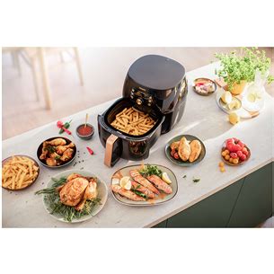 Philips Premium XXL 2225 W Black Copper Airfryer HD9867 90 Euronics