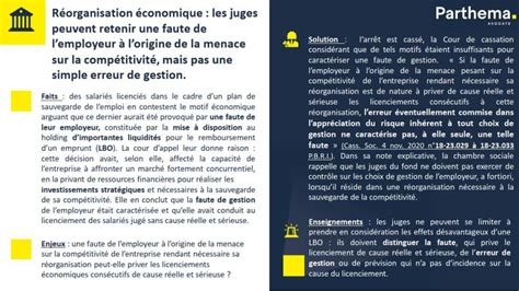 Infographie Jurisprudence Sociale Faute De Lemployeur Lorigine