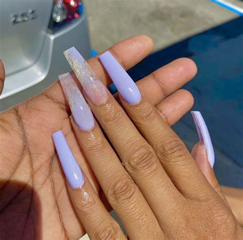 Pinterest Truubeautys Pinteresttruubeautys Purple Acrylic Nails