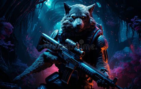 Futuristic Werewolf Stock Illustrations 75 Futuristic Werewolf Stock