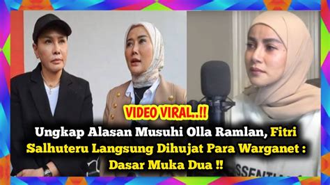 Ungkap Alasan Musuhi Olla Ramlan Fitri Salhuteru Langsung Dihujat Para