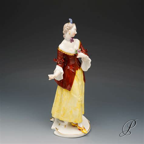 Figur Nymphenburg Lucinde Aus Der Commedia Dell Arte Porzellan