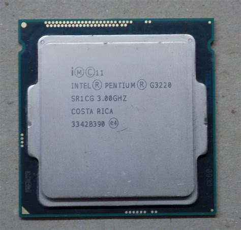 Intel Pentium G Dual Core Cpu X Ghz Sr Cg Sockel Lga H