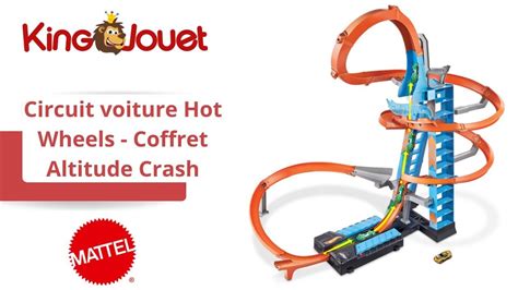 Circuit Voiture Hot Wheels Coffret Altitude Crash Youtube