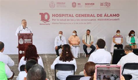 Encabeza Titular De Ss Sesver Ceremonia Por Los A Os Del Hospital