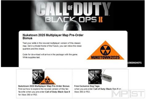 Black Ops Ii Nuketown Pre Order Bonus Now Live At Gamestop And