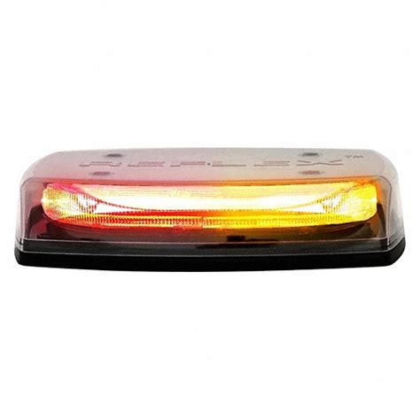 CODE 3, Emergency Vehicle Mini Light Bar, Amber/Red, Mini Light Bar - 421H66|C5550CRA - Grainger