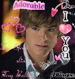 Zac Efron alias Troy Bolton Picture #72360509 | Blingee.com