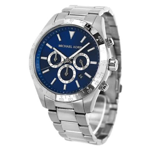 [new]michael Kors Clock Chronograph Mens Mk8781 Michael Kors Blue Be Forward Store