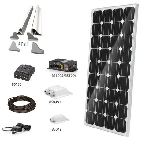 Carbest Solar Komplettset W Slim Mit Mppt Laderegler Campingshop