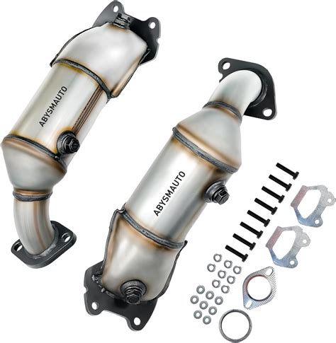 Amazon ABYSMAUTO Front Rear Catalytic Converter Compatible With