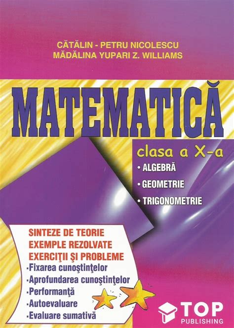 Citesti Ro Matematica Clasa A X A Algebra Geometrie Trigonometrie