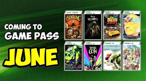 Coming To Xbox Game Pass June 2023 Youtube