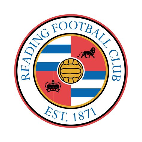 reading fc logo  transparent background  vector art  vecteezy