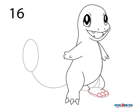 How To Draw Charmander Step By Step Pictures