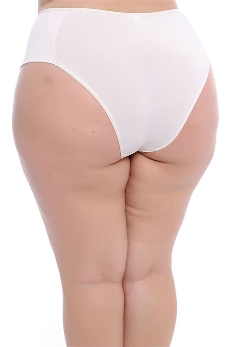 Calcinha Plus Size Conforto Microfibra Nude Vk Moda Plus Size