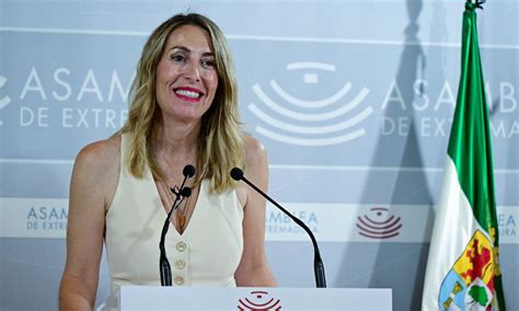 María Guardiola tras la publicación del audio desvelado afirma que