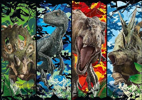 Clementoni Supercolor Puzzel Jurassic World 104 Stukjes 27099