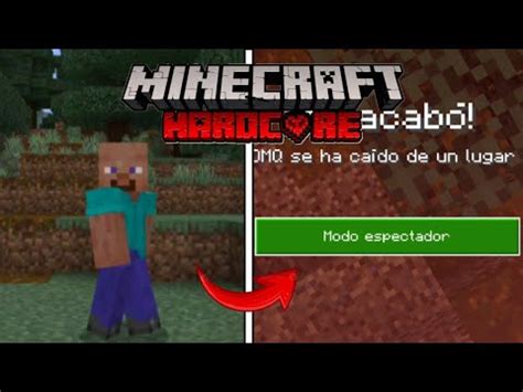 Como Activar El Modo Hardcore En Minecraft Pe Youtube