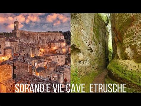 Vlog Alla scoperta delle vie cave etrusche e della città di Sorano