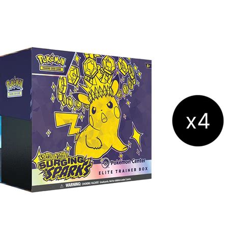 Surging Sparks Elite Trainer Box Case SV08 Surging Sparks Pokemon