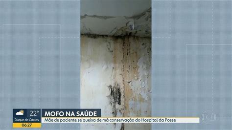 Imagens Mostram Mofo Nas Paredes Da Enfermaria Do Hospital Da Posse Em