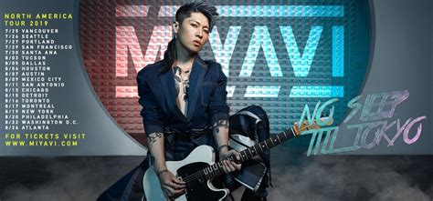 No Sleep Till Tokyoworld Tour Japan Miyavi Press