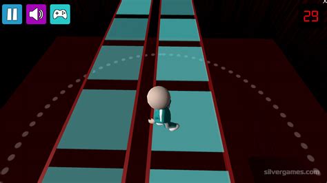 Squid Game Glass Bridge Chơi Trực Tuyến Trên Silvergames 🕹️