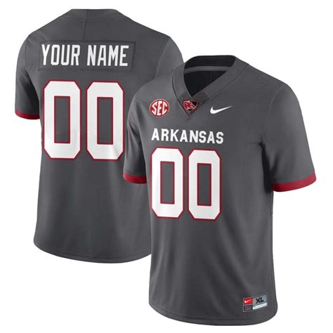 Available Shop New Custom Arkansas Razorback Jersey