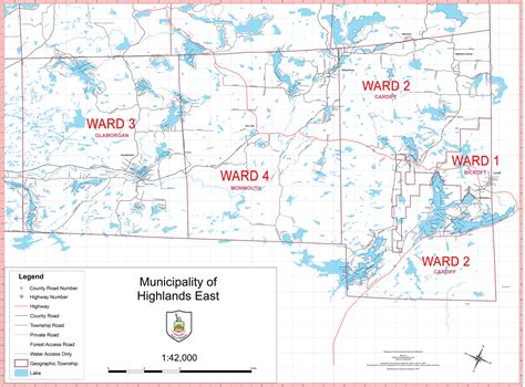 Ward Map - Highlands East