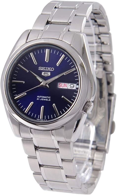 Seiko Men S Analogue Automatic Watch With Stainless Steel Strap