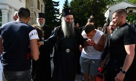 Povodom Velikog Jubileja Patrijarh Porfirije Stigao U Manastir Ostrog