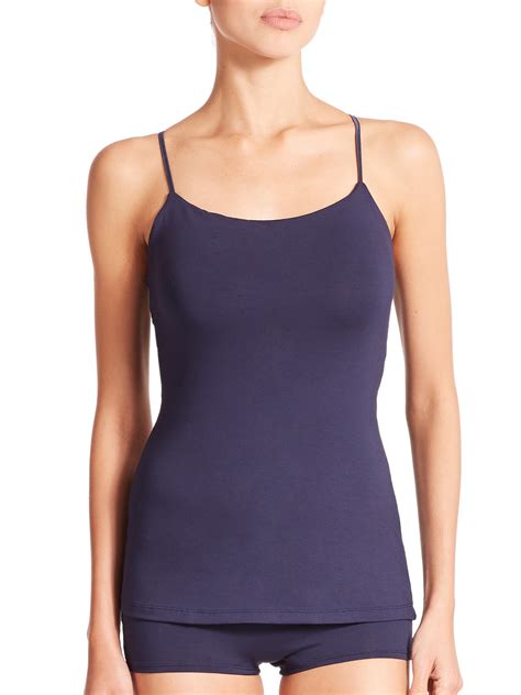 Cosabella Talco Racerback Camisole In Blue Lyst