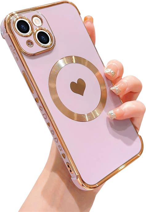 Amazon L FADNUT Magnetic Case For IPhone 13 Women Girls Luxury