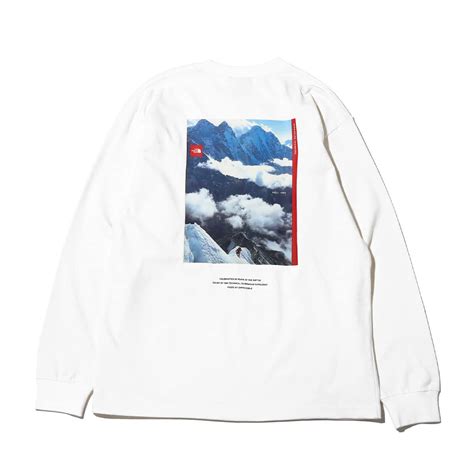 The North Face L S Th Nuptse Tee Fw I Atmos