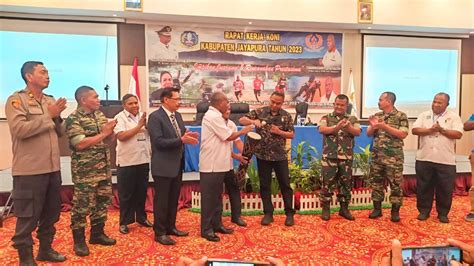 Koni Kabupaten Jayapura Gelar Raker Tahun Lppl Rku