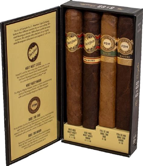 Jc Newman 6 X 60 Sampler 4 Pack Brick Houseperla Del Mar El Cigar Shop