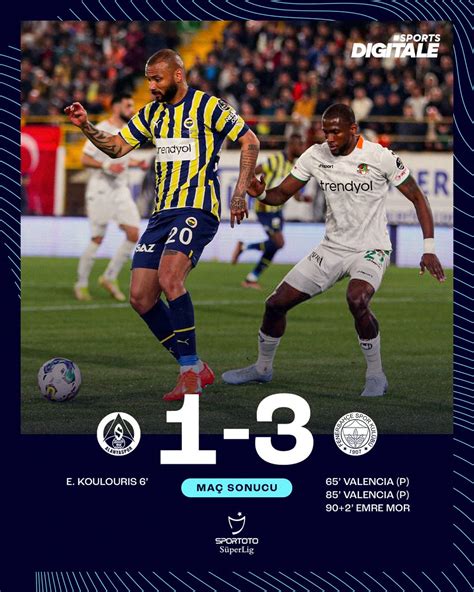 Sports Digitale On Twitter S Per Lig In Haftas Nda Fenerbah E