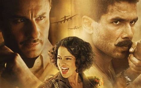 Rangoon Movie Review Kangana Shahid Saif Ace In A Gorgeous Looking