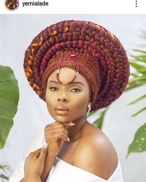 Check Out Yemi Alade New Gigantic Hairstyle