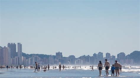 Bandeira Vermelha Baixada Santista Tem Praias Impr Prias Para Banho