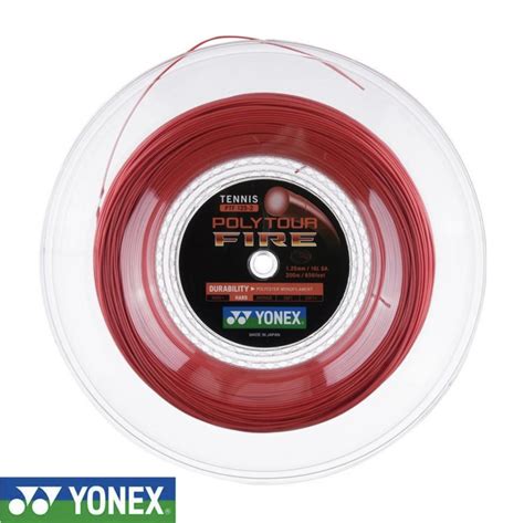 Bobine Yonex Polytour Fire M Red Ato Club